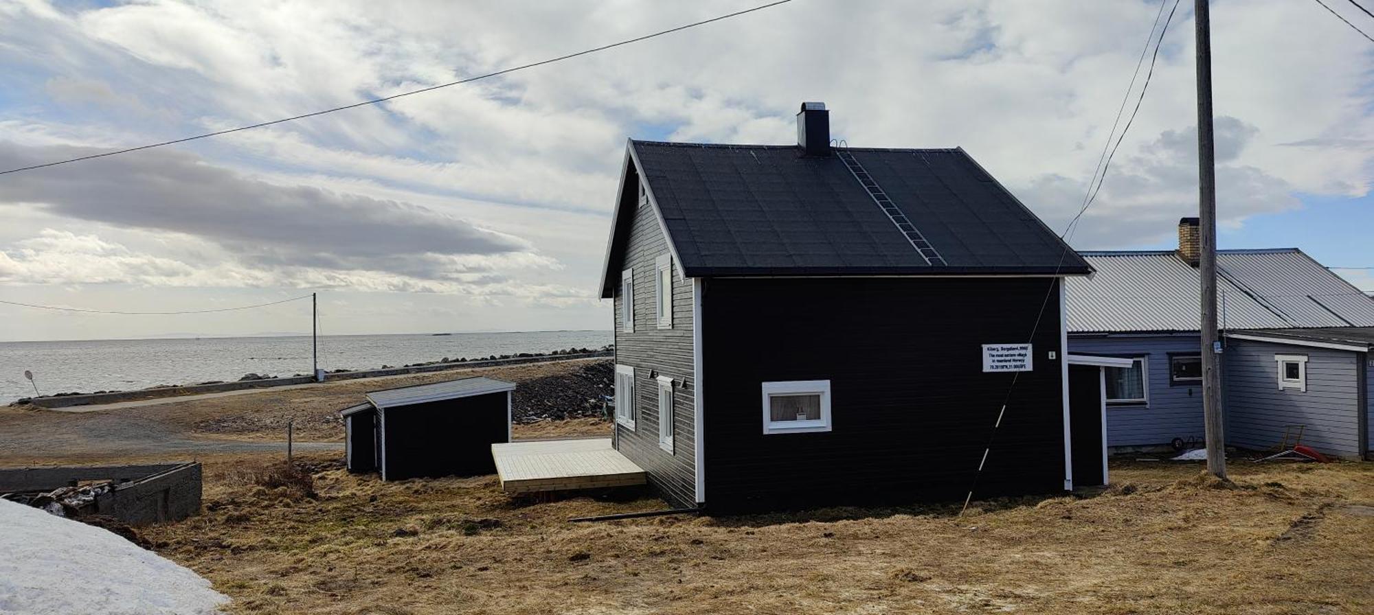 Barents Sea Window Apartamento Ytre Kiberg Exterior foto